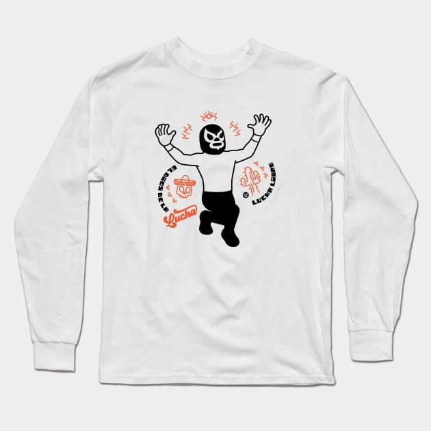 EL DIOS DE LA LUCHA LIBRE#2 Long Sleeve T-Shirt by RK58